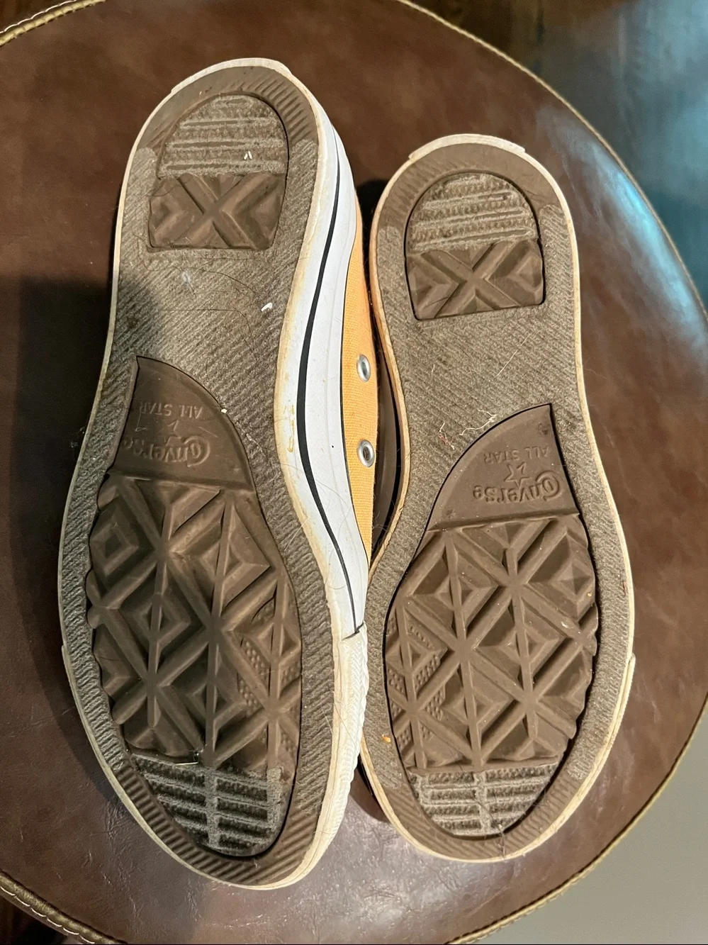 Converse All Star Low Top Sneakers - Peach Canvas - Picture 5 of 9